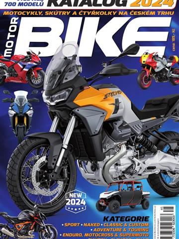 Motorbike Katalog motocyklů, skútrů a čtyřkolek 2024