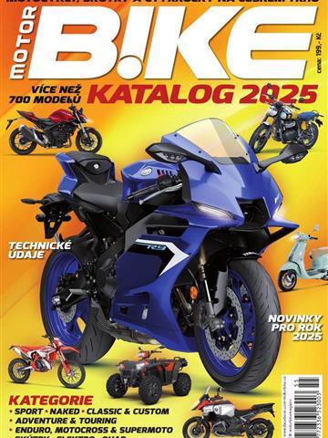 Motorbike Katalog motocyklů, skútrů a čtyřkolek 2025