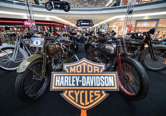 Výstava Harley-Davidson v Galerii Vaňkovka v Brně