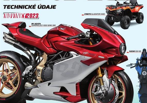 Motorbike Katalog motocyklů, skútrů a čtyřkolek 2023